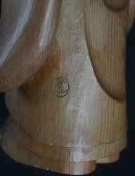 Jurojin fine wood carving 1900