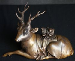 Jurojin-Shika censer 1900