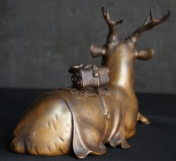 Jurojin-Shika censer 1900