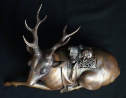 Jurojin-Shika censer 1900