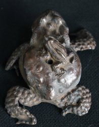 Kaeru frog sculpture 1900