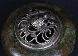 Kame Koro bronze censer 1900