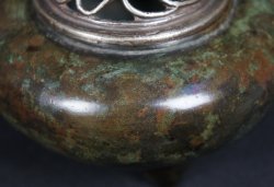 Kame Koro bronze censer 1900