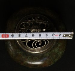 Kame Koro bronze censer 1900