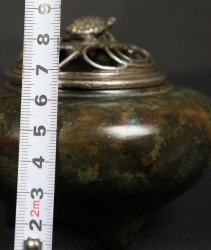 Kame Koro bronze censer 1900