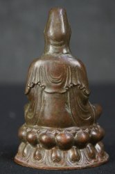 Kannon deity bronze1950