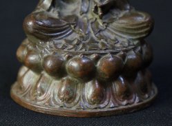 Kannon deity bronze1950