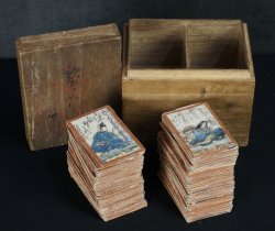 Karuta cards 1800 Edo