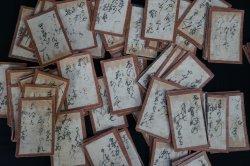 Karuta cards 1800 Edo