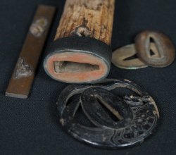 Katana Tsuba handle 1800