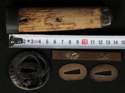 Katana Tsuba handle 1800