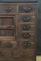 Keyaku Hikidashi-Tansu cabinet 1800