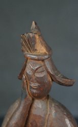 Kibori Edo deity 1800s