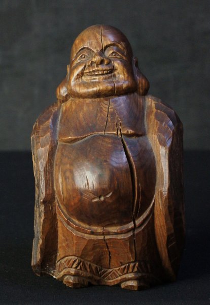 Kibori Hotei deity 1950