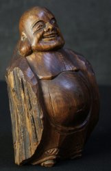 Kibori Hotei deity 1950