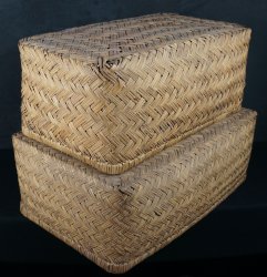 Kimono bamboo case 1880