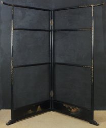 Kimono hanger lacquer 1900