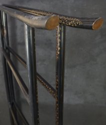 Kimono hanger lacquer 1900