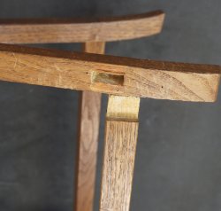 Kimono-Kake hanger wood 1900