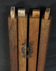 Kimono-Kake hanger wood 1900