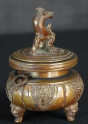 Kirin Koro incense burner 1900