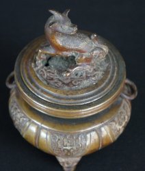 Kirin Koro incense burner 1900