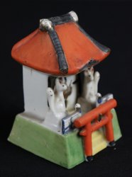 Kitsune Shrine fox 1900