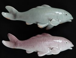 Koi carp kiln art 1930