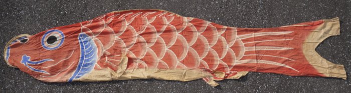 Koi carp kite 1950