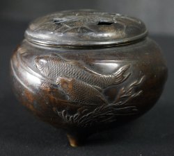 Koi carp Koro censer 1800