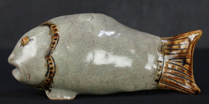 Koi ceramic carp 1970