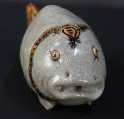 Koi ceramic carp 1970