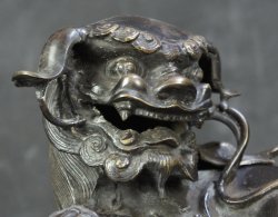 Koro Shishi 1900 bronze