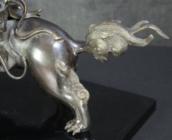 Koro Shishi 1900 bronze