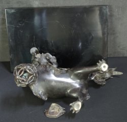 Koro Shishi 1900 bronze