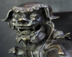 Koro Shishi 1900 bronze