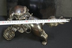 Koro Shishi 1900 bronze