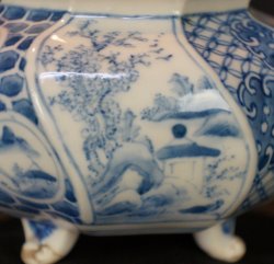 Silver lid Koro 1800s