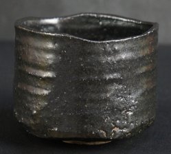 Kuro-Oribe Ochawan1900