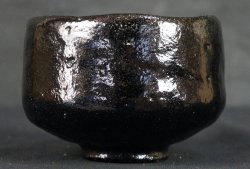 Kuro-raku Chawan 1900