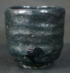 Kuroraku-chawan bowl 1880s