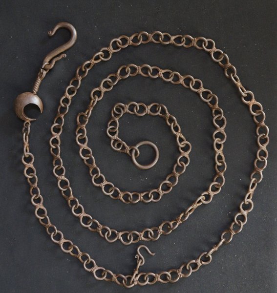 Kusari Ikebana chain 1800 Edo