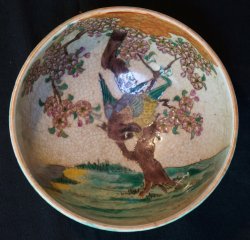 Kutani bowl 1800s