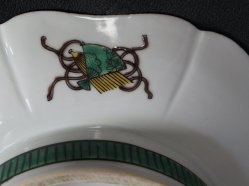 Kutani plate 1950s