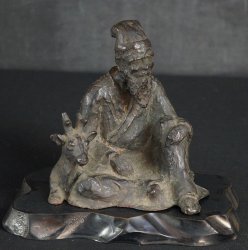 Kyoshi full bronze sculpture 1920
