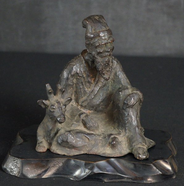 Kyoshi full bronze sculpture 1920