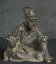 Kyoshi full bronze sculpture 1920