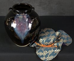 Kyoto Chatsubo vase 1950