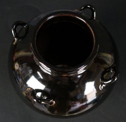 Kyoto Chatsubo vase 1950