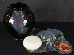 Kyoto Chatsubo vase 1950